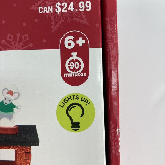 Creatology Christmas Train Craft Set Foam Lights Up Ages 6+ Santa Reindeer New - Picture 6 of 10